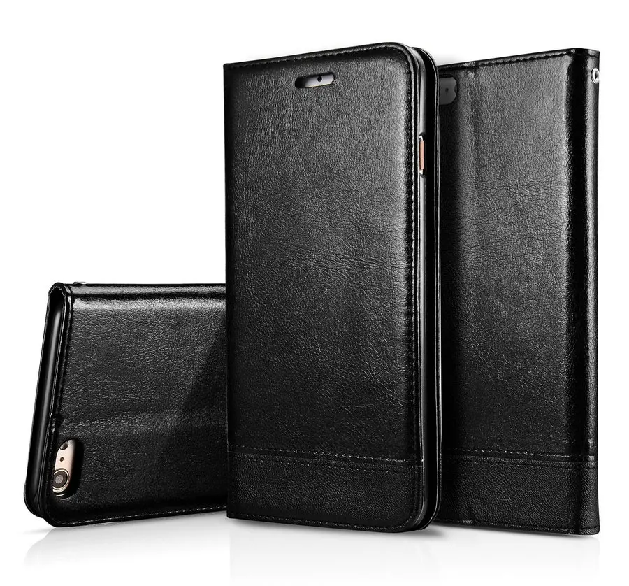 Coque case for apple iphone 6 6s 7 8 plus phone cases card slots luxury leather PU flip cover iphone6 6S 8plus wallet | Мобильные