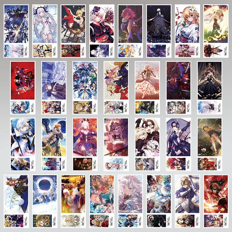 Товары ACG FGO FATE GRAND ORDER Saber Archer Fanart открытка стикер Artbook подарок косплей реквизит