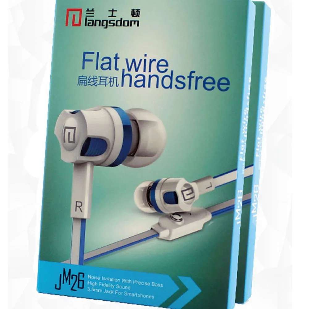 Новый стиль стерео наушники с микрофоном для вашего мобильного телефона Iphone 5 6 Sony