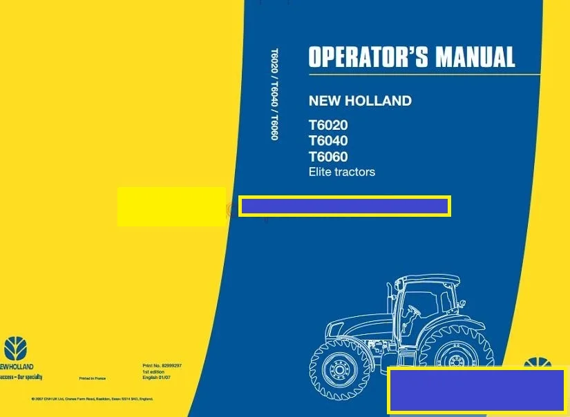 

NEW HOLLAND Service Manual Full Set