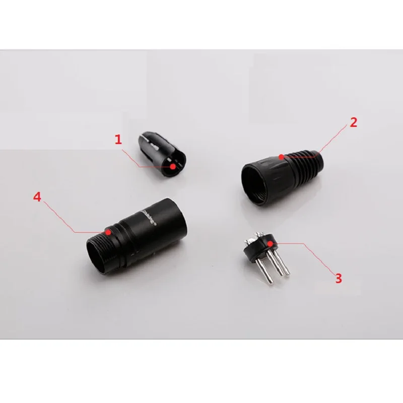 1 шт. 3 конт. XLR Мужской Универсальный аудио сигнал переключения мужской