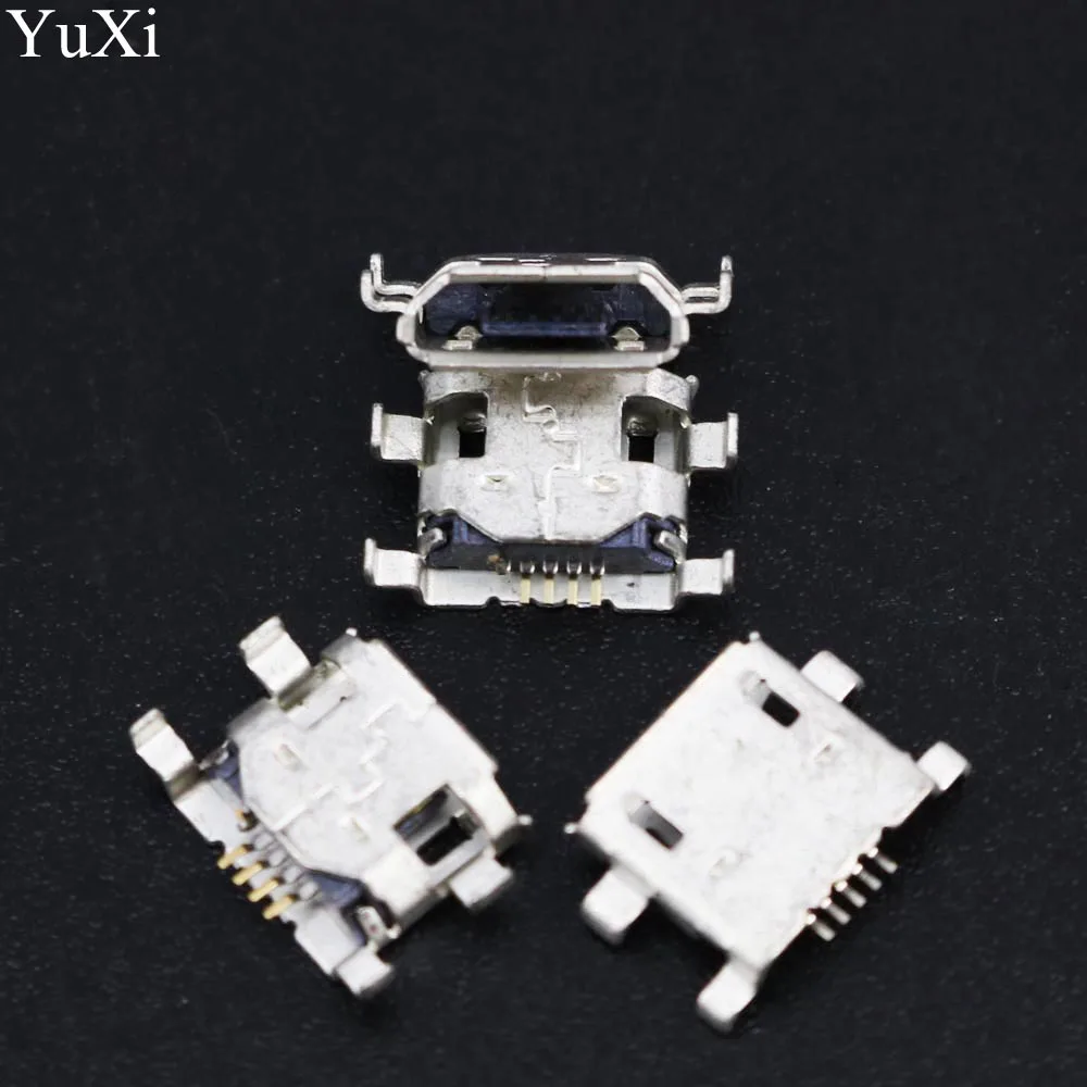YuXi 20 шт./лот мини микро USB разъем для зарядного порта Huawei C8813 C8813Q C8813D Y300 U9508 G510 G520