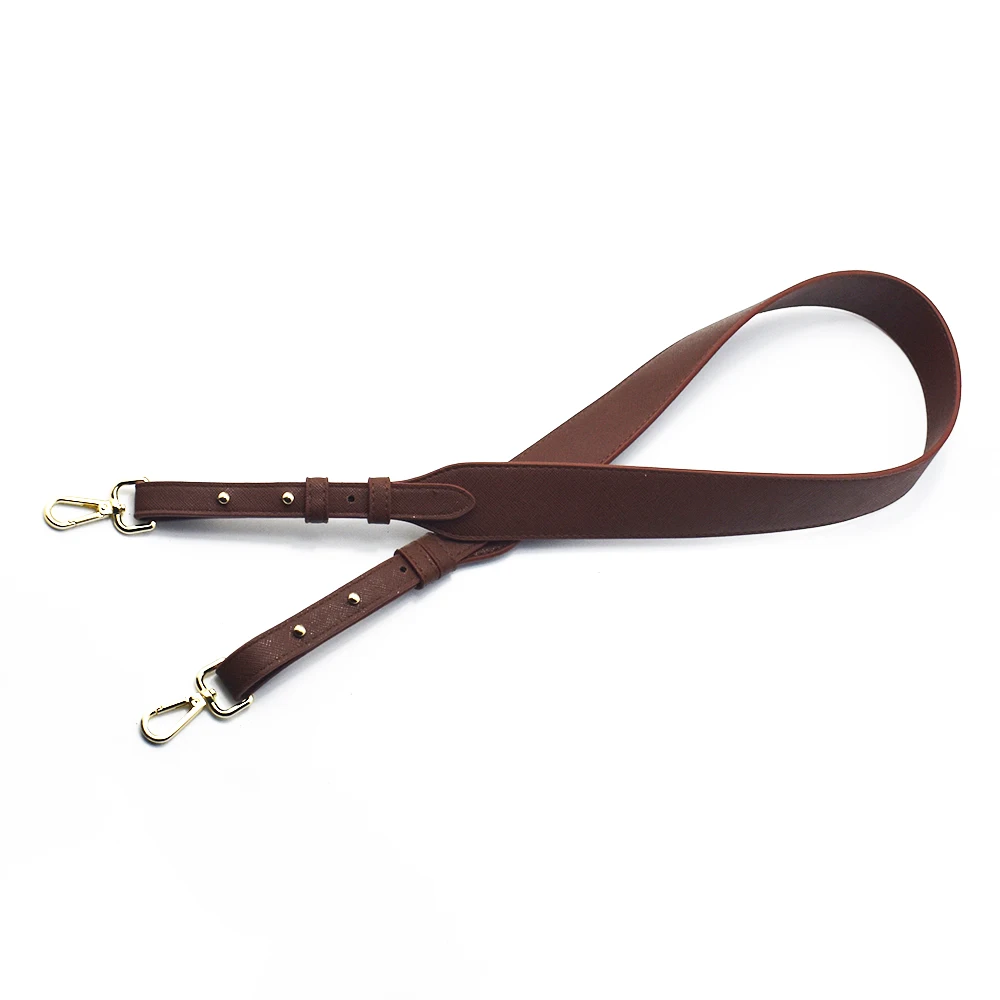 96cm Bag Strap Handbag Straps Replacement Parts Bag Belts Leather DIY Handmade Black Handles for Women Shoulder Bags Accessories