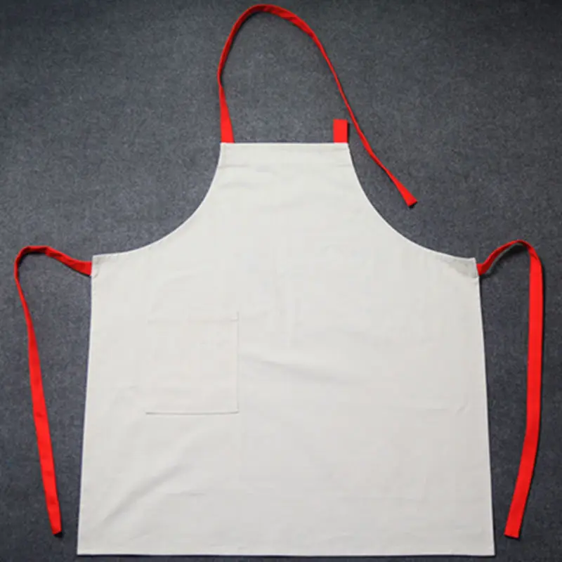 Длинный брезентовый фартук для официанта 12 цветов|bib apron|cafe apronscanvas aprons |