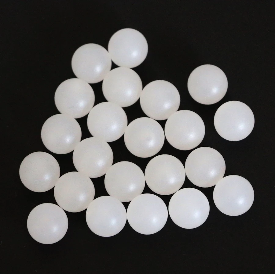 

15mm 20pcs Polypropylene ( PP ) Sphere Solid Plastic Balls for Ball Valves and Bearings