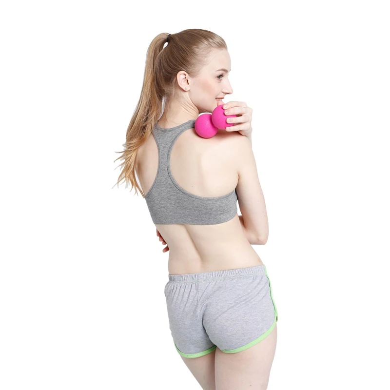 

Yoga Fascia Ball Massage Ball Hockey Peanut Yoga Ball