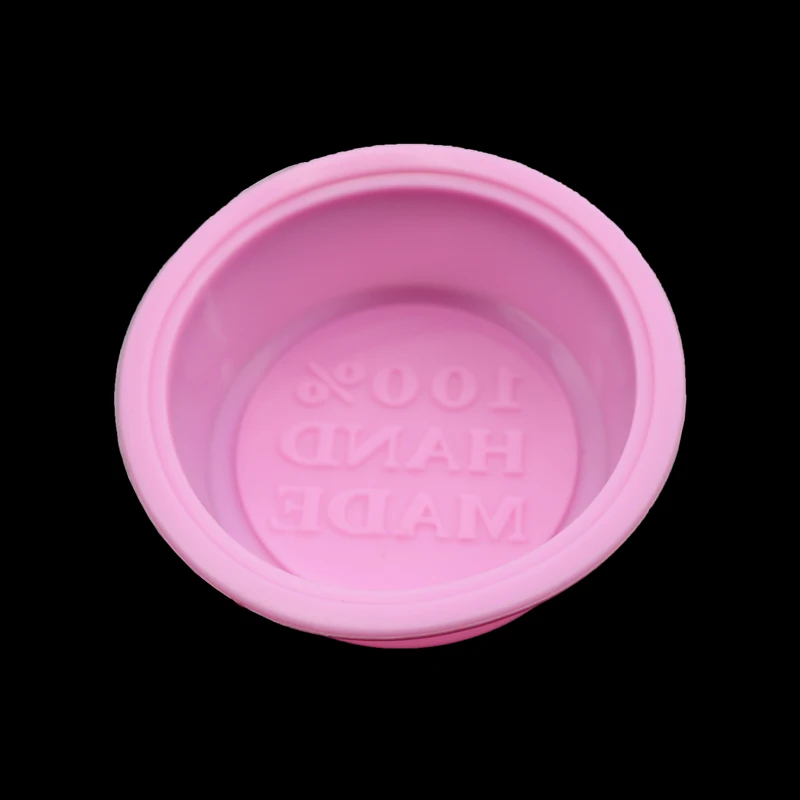 Силиконовая форма для мыла ручной работы стопроцентно натуральный круглый