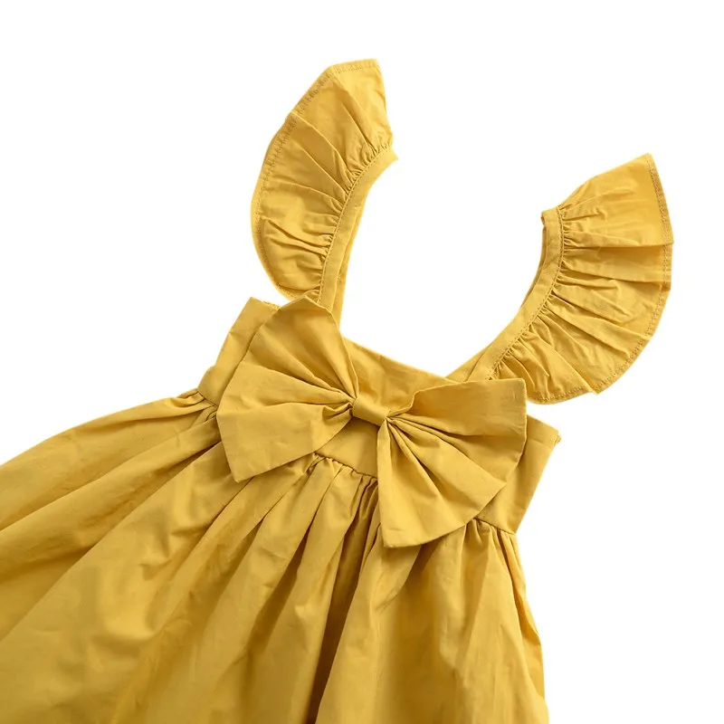 Dresses For Girls Baby Clothes Newborn Dress Summer Bow Cotton Princess Birthday Wedding | Детская одежда и обувь