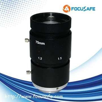 Focusafe 3 Мегапикселя HD линзы машинного зрения 50 мм 1/2 дюйма Ручная линза с