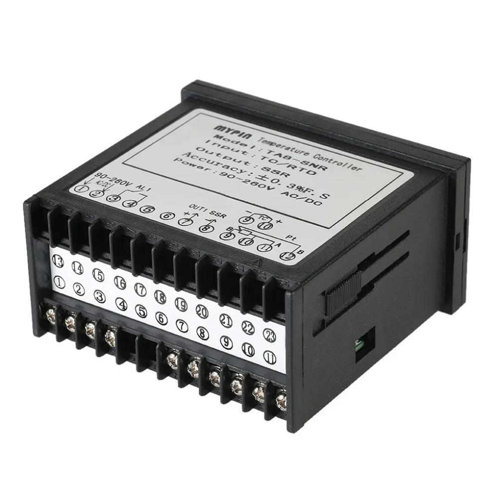 TA8-SNR термометр MYPIN 90-265 в AC/DC двойной светодиодный цифровой F/C PID регулятор