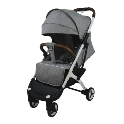 White frame gray A Yoyaplus-3, цвет, складная детская коляска для детей 0-3 лет, 5,8 Кг, для новорожденных, подходит для посадки, 12 бесплатных подарков - Цвет: White frame gray A
