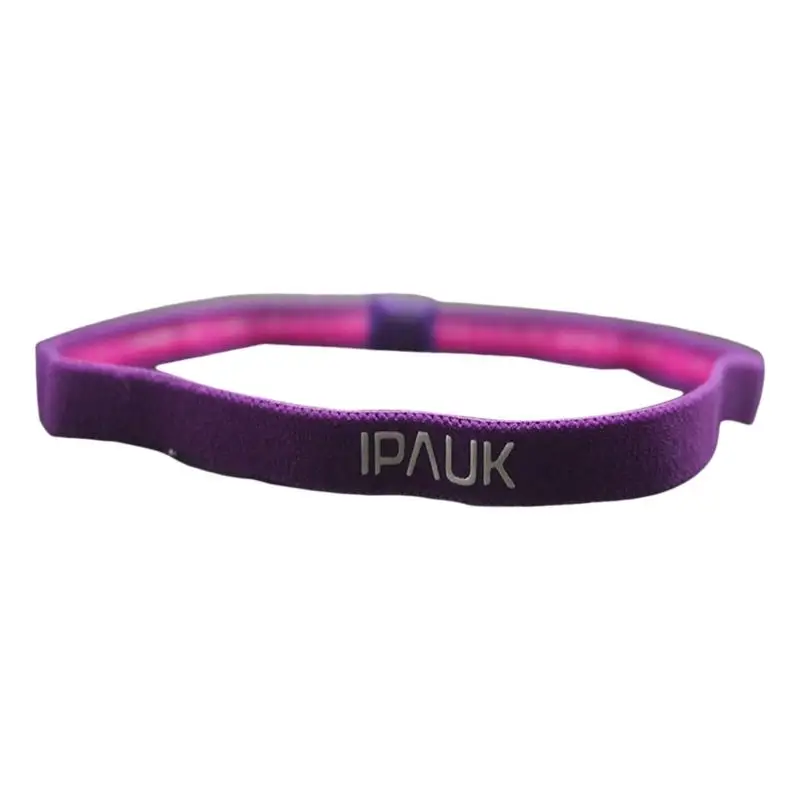 Purple Повязка на голову головные повязки для йоги спорта оголовье Для женщин Для мужчин Спорт против скольжения Эластичный Напульсник упражнения оголовье аксессуары для йоги - Цвет: Purple