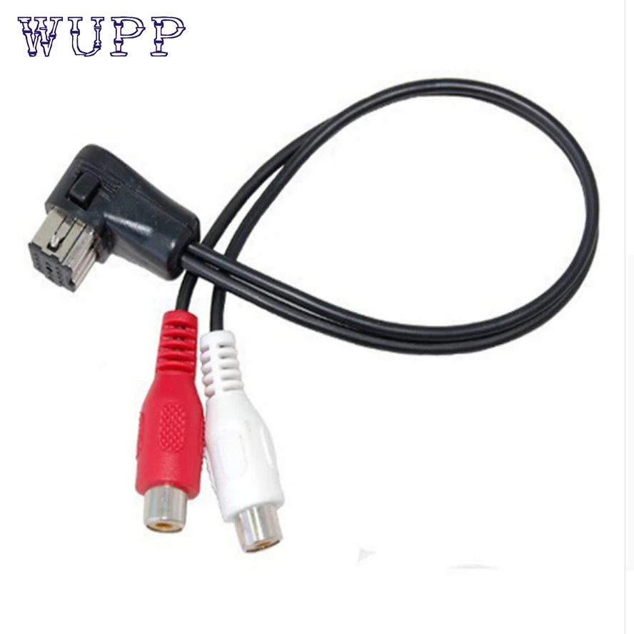 Автомобильный Стайлинг wupp автомобильный аксессуар RCA AUX ведущий аудио входной