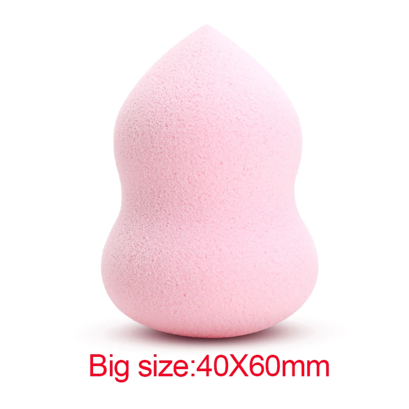 Large Pink Cocute beauty губка для макияжа пудра пуховка гладкая основа для Макияжа Губки для леди Макияж Губка Высокое качество косметическая пуховка цвета инструмент - Цвет: Large Pink