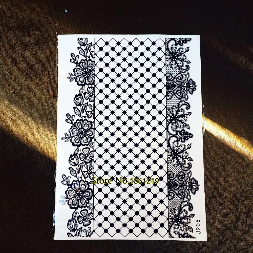 Поддельные вспышки татуировки чокер шаблон Кулон Драгоценность паста