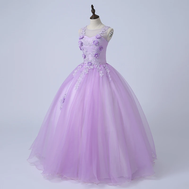 Платье Quinceanera модное вечернее платье на выпускной с цветочной вышивкой|quinceanera
