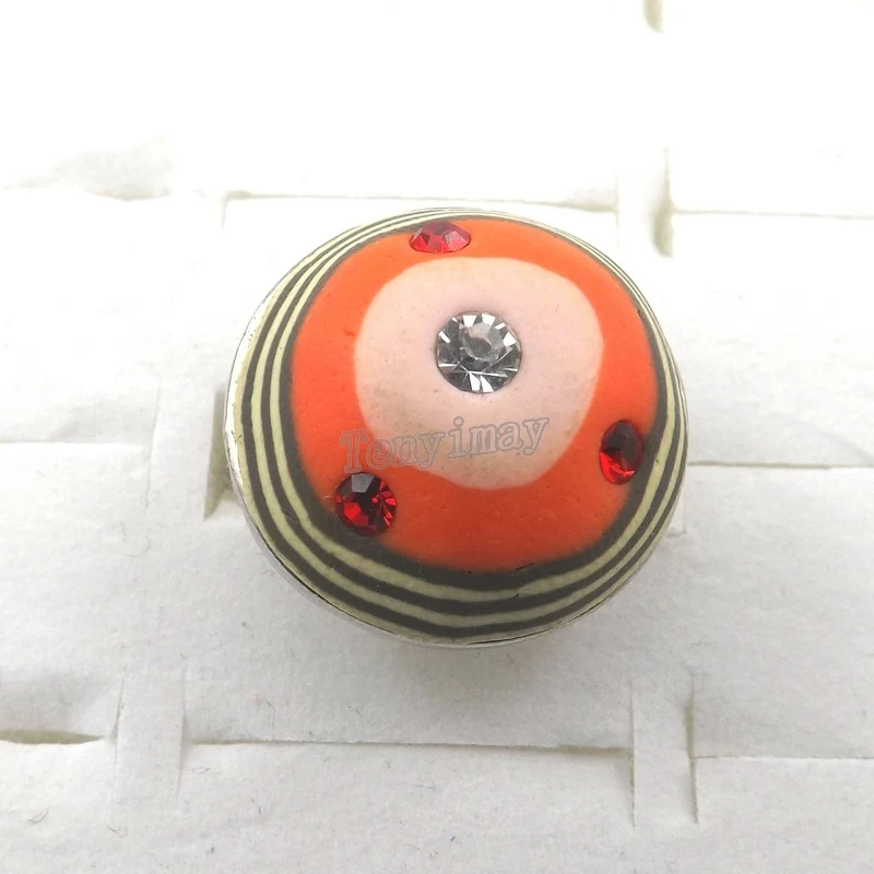 Кольца из полимерной глины Смешанные в богемном стиле Бесплатная доставка