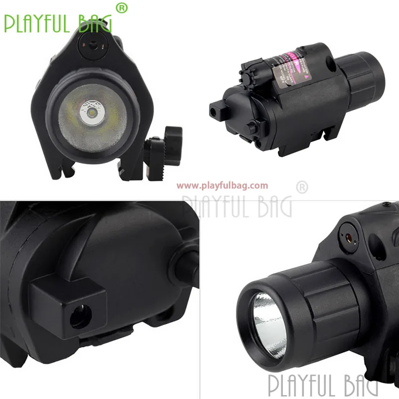 

Outdoor activity CS Led tactical flashlight 2MW M6 multi-function laser integrated with mouse tail guide rail 20mm retrofit Z13