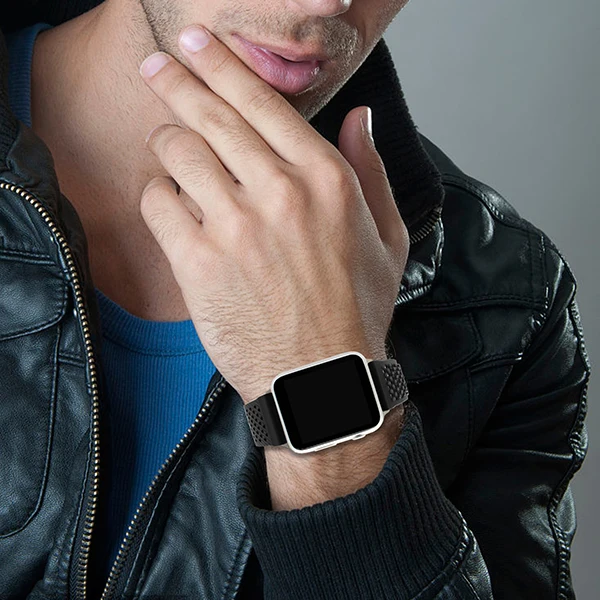 Новейший силиконовый ремешок для часов 38 мм 42 мм iWatch Apple Watch, резиновый ремешок, спортивный браслет, черный, синий, зеленый, серый, красный