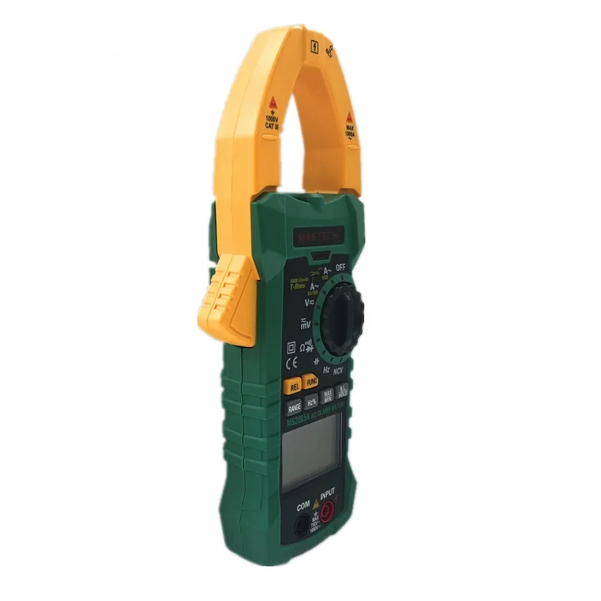 MASTECH MS2015A AutoRange Digital AC 1000A ток клещи мультиметр True RMS частота Емкость тестер НТС