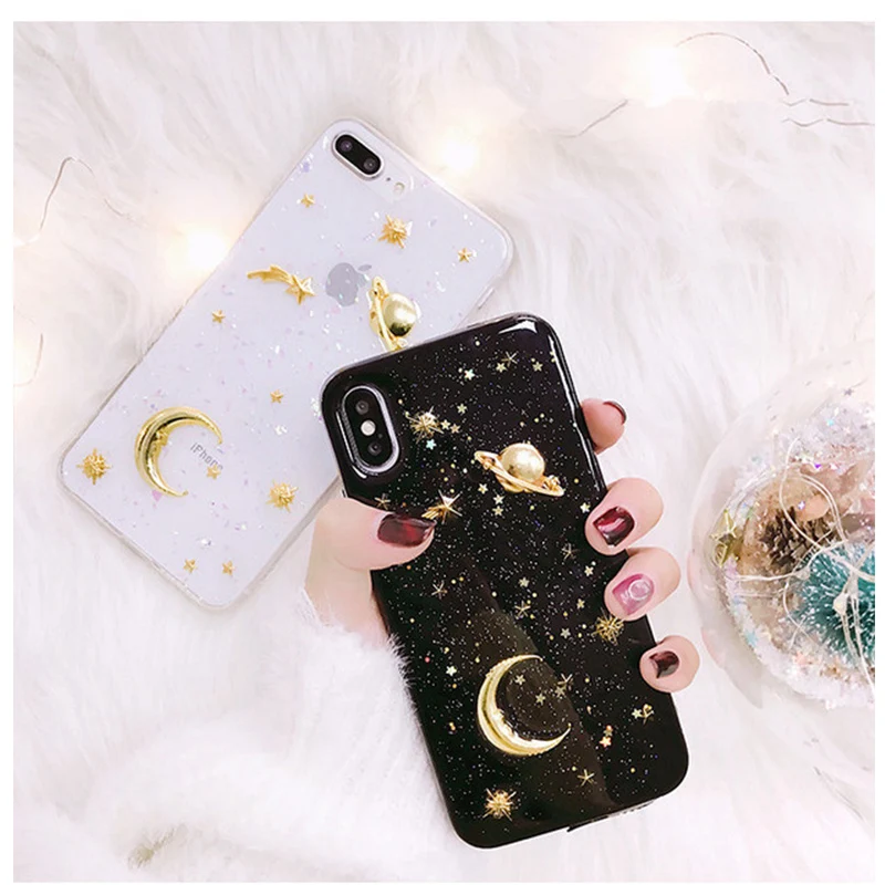 Dream блеск планета X Apple6 мобильный телефон оболочки IPhone6s/7 plus/8 личность Силиконовый