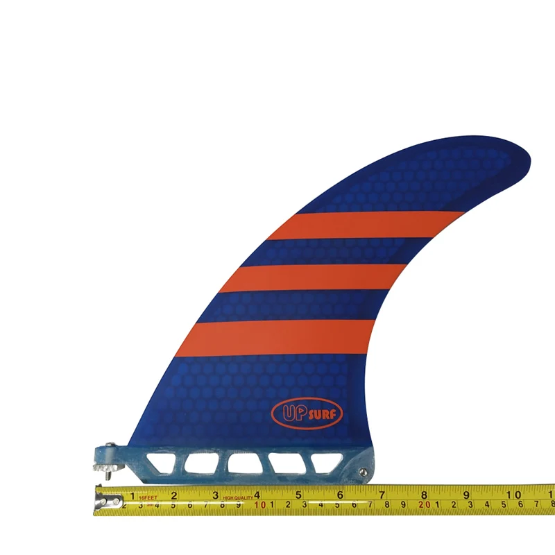 Длинный плавник для серфинга 8 дюймов с FCS2 GL стекловолокном одиночный