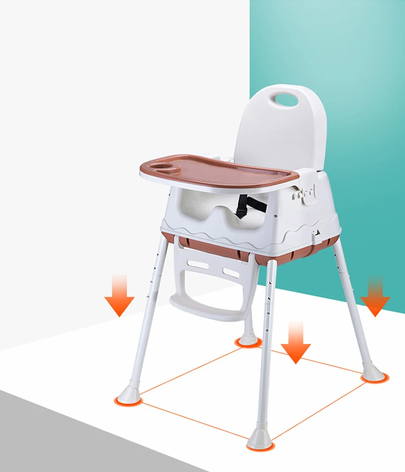 Стульчик для кормления детей Happy Baby, переносные стулья для кормления детей, обеденный стул, пластиковые безопасные стулья для детей