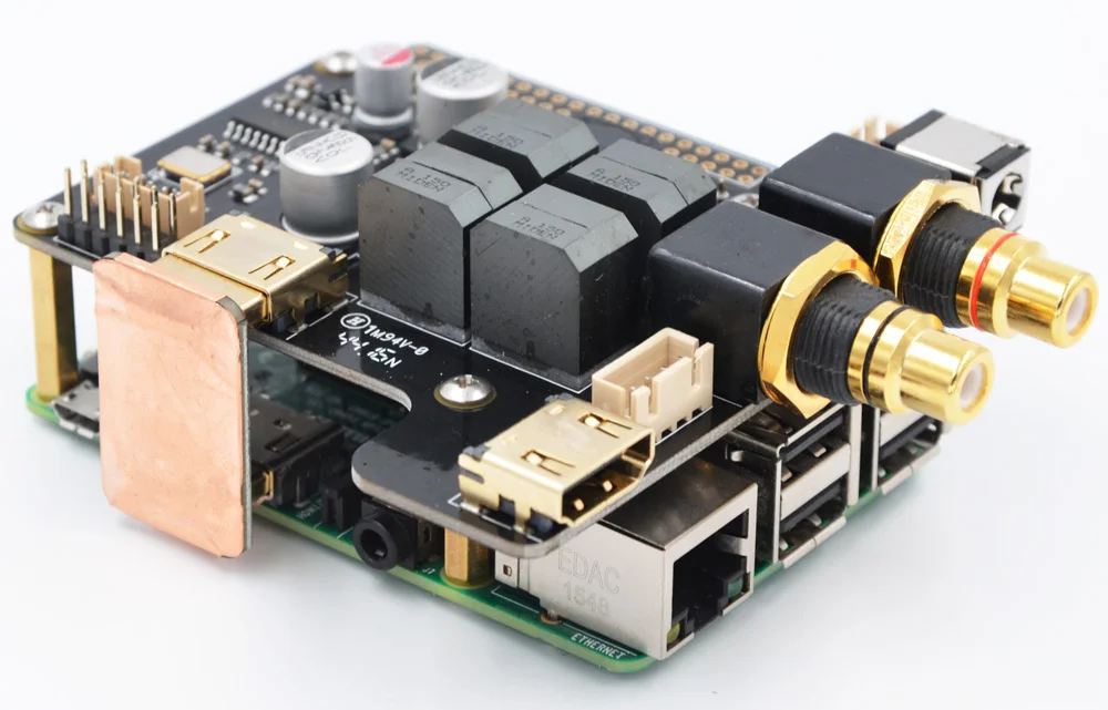 Новый X5000 ESS Sabre Плата расширения HiFi ЦАП цифровой усилители домашние 2 Вт x 30 для