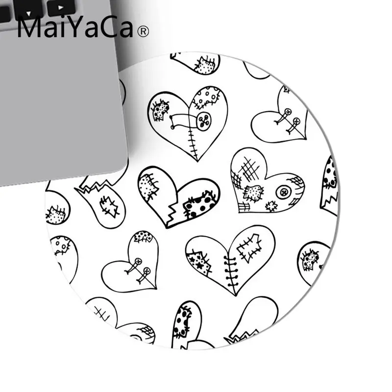 MaiYaCa мой любимый черный и красный любовь своими руками дизайнерский круглый