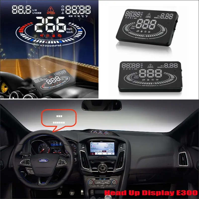Проектор автомобильный для Ford Focus/RS/F150/GT/Mondeo 2010 2019 OBD HUD|head up|head headwindshield projector |
