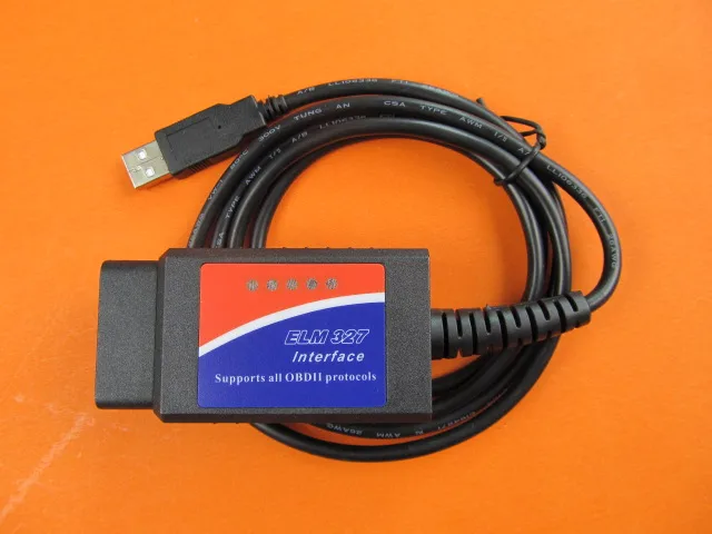 Диагностический кабель OBD II ELM327 с интерфейсом USB CAN-BUS |