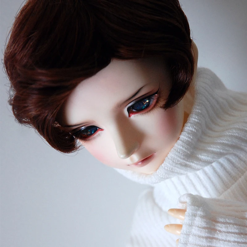 Волосы Allaosify Bjd 1/3 1/4 BJD кукла высокотемпературный парик для девочек и мальчиков