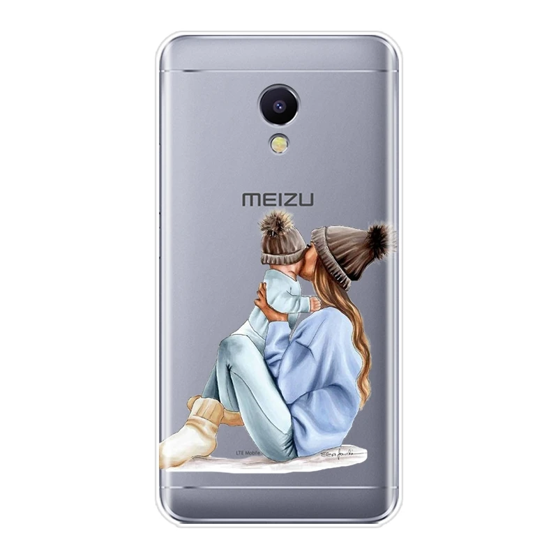 Чехол-накладка из ТПУ для телефона Meizu M6 M6S M6T M5 M5C M5S M3 M3S M2, мягкий силиконовый чехол для телефона Meizu M6 M5 M3 M2 Note
