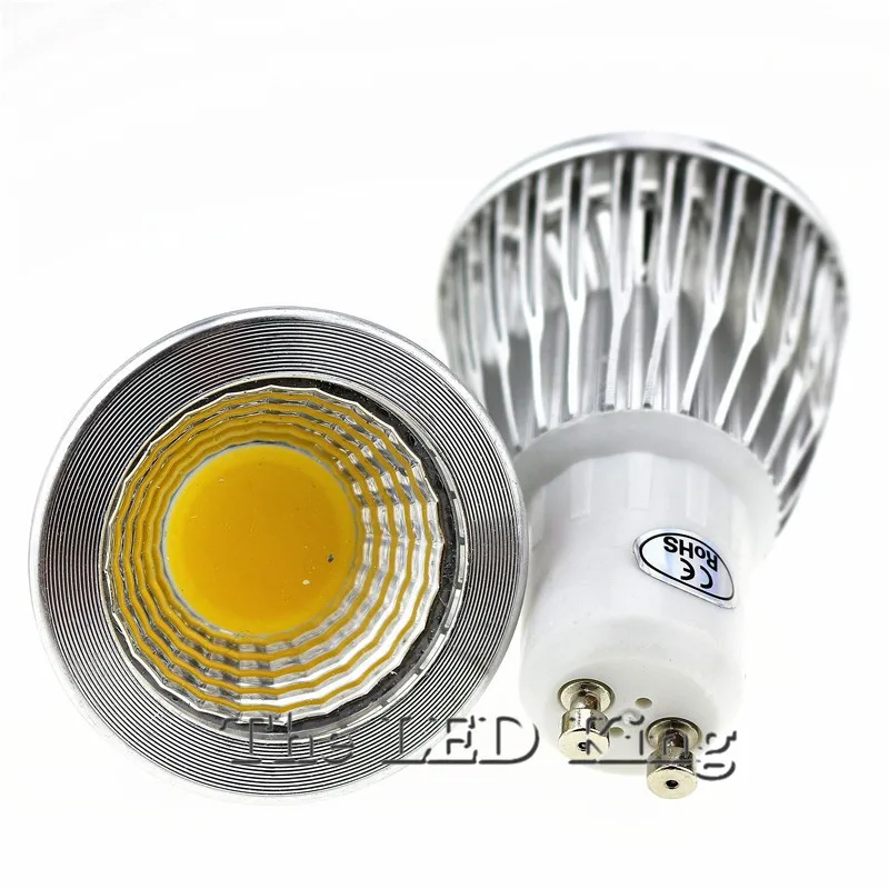Диммируемая Светодиодная лампа GU10 CREE 9 Вт/12 Вт/15 Вт мощный светодиодный прожектор