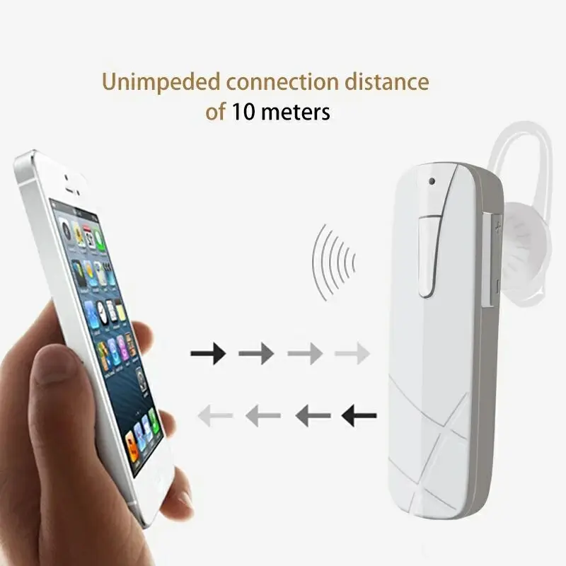 Мини телефон беспроводные Bluetooth наушники громкой связи гарнитура с микрофоном