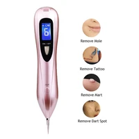 new lcd face skin dark spot remover laser mole wart removal pen tattoo freckle removal machine facial freckle tag plasma pen
