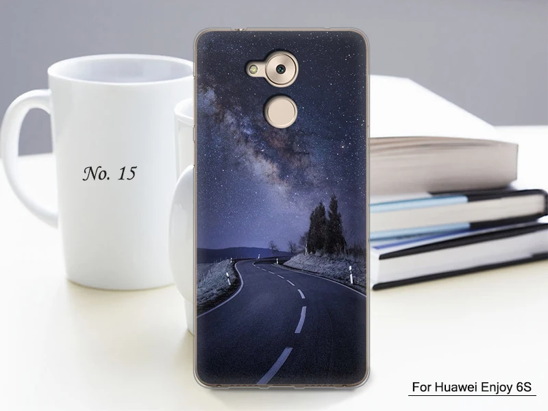 JURCHEN чехол для телефона чехол для Huawei Honor 6C силиконовый мягкий ТПУ чехол для Huawei NOVA Smart Case для Honor 6C чехол 5,0"