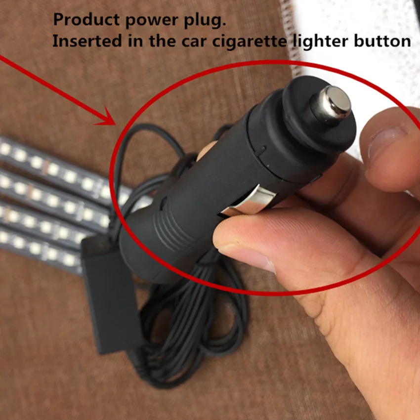 Tancarrey 180 'регулируемая светодиодная неоновая лампа для автомобиля Volkswagen VW Polo Passat