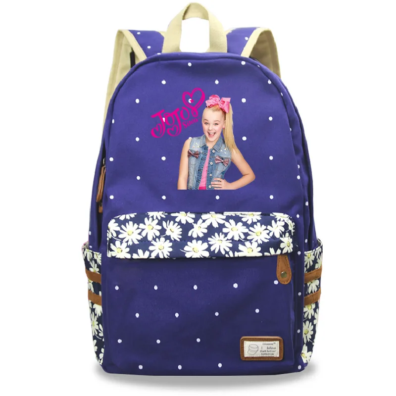 17 Высокое качество Jojo Siwa рюкзак для детей мальчиков девочек подростков рюкзак популярный узор школьная модная сумка студенческая школьная сумка - Цвет: 17