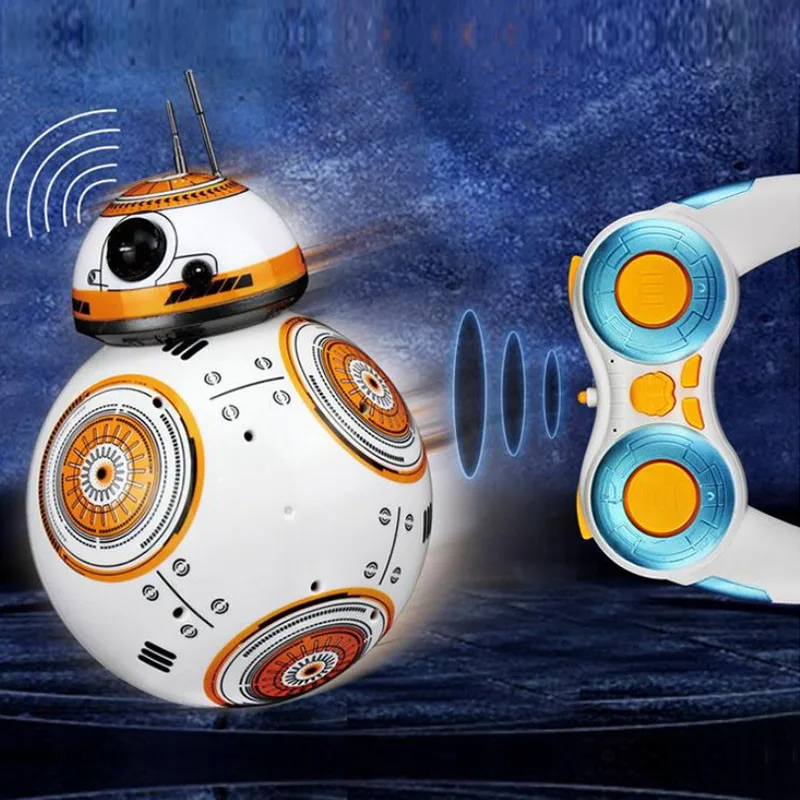 RC шарик робота игрушка BB 8 пульт дистанционного управления Star военные игрушки BB8
