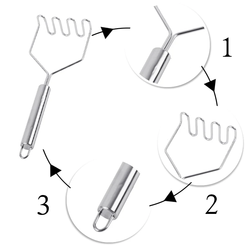 1 шт. волнистая форма для картофеля мастики и рисунки из нержавеющей стали