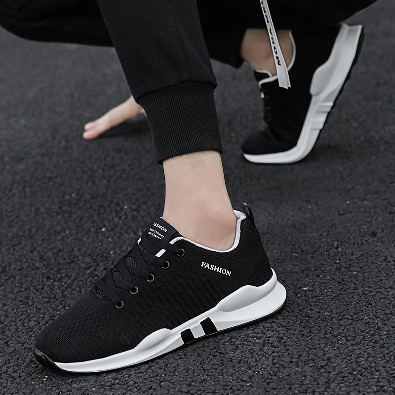 Новые кроссовки дышащие мужские уличные спортивные Zapatillas Спортивная обувь