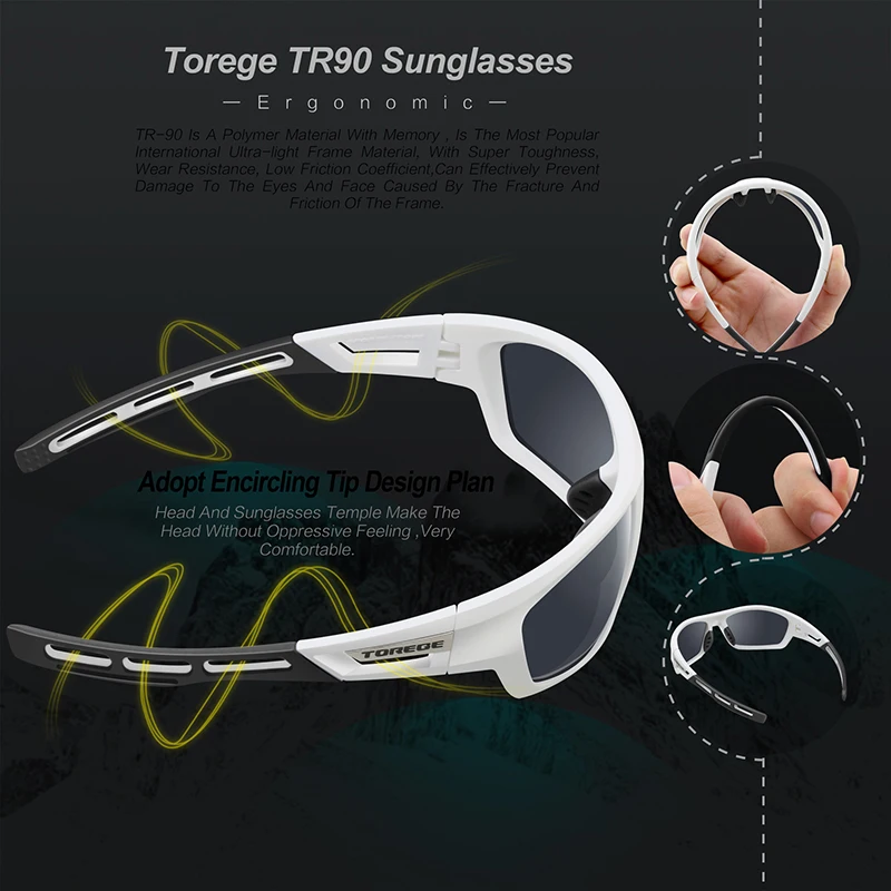 New Fashion Polarized Sunglasses for Men Women Male Driving Fishing Baseball Glasses TR90 Polarised Goggles UV400 Eyewear