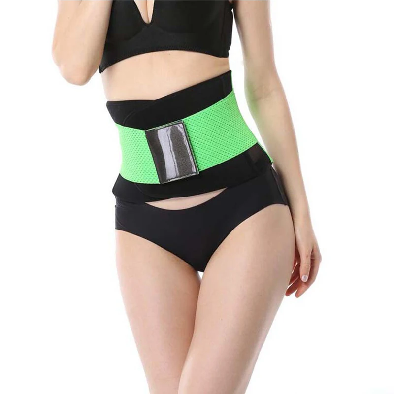 Фитнес спортивные упражнения Поясничные пояса Давление Belly Protector Shaper тонкий