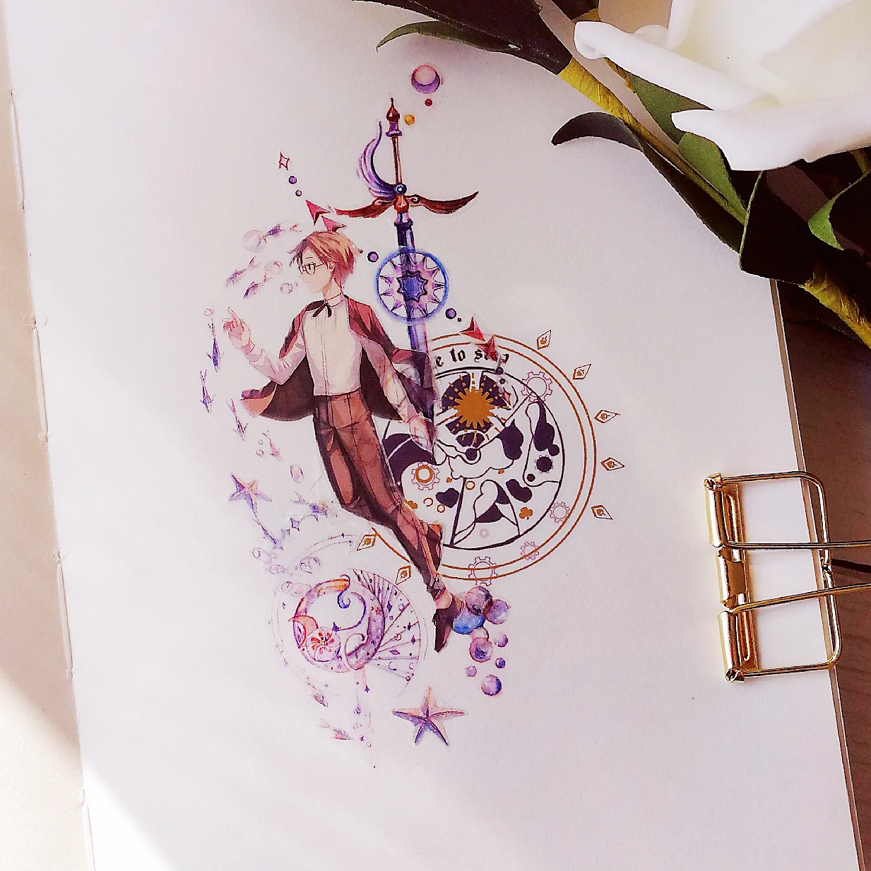 Глубокий морской мальчик Винтаж 45 мм широкая специальная чернильная лента для