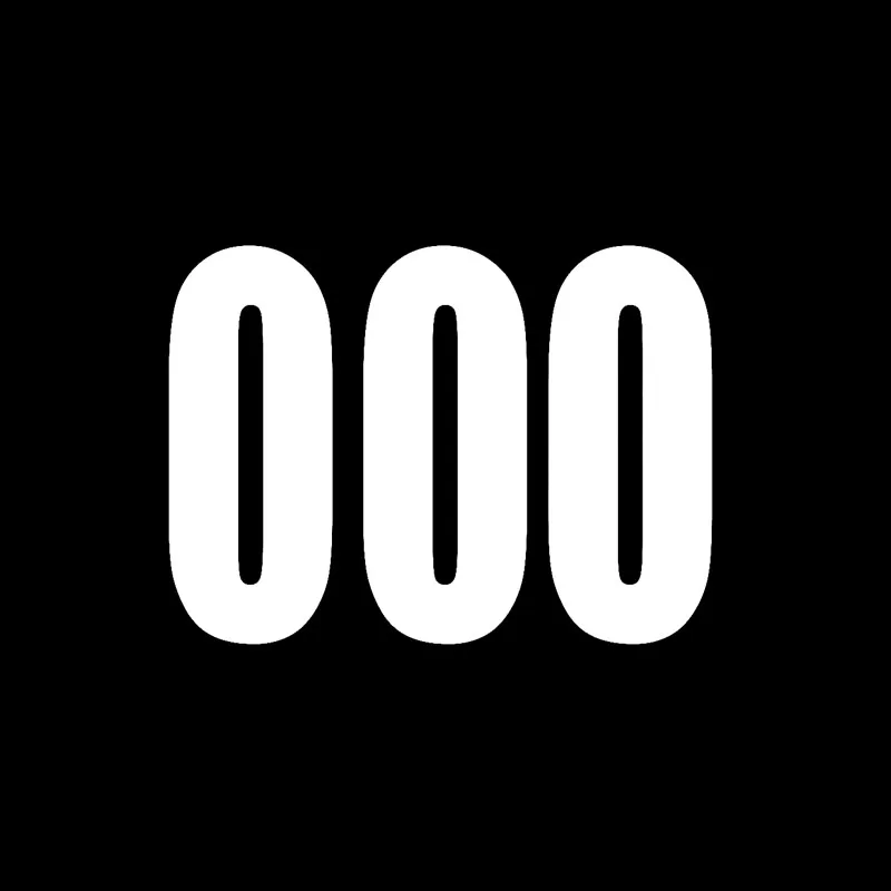 YJZT 13 7 см * 10 модные Веселые цифры 000 виниловые высококачественные автомобильные