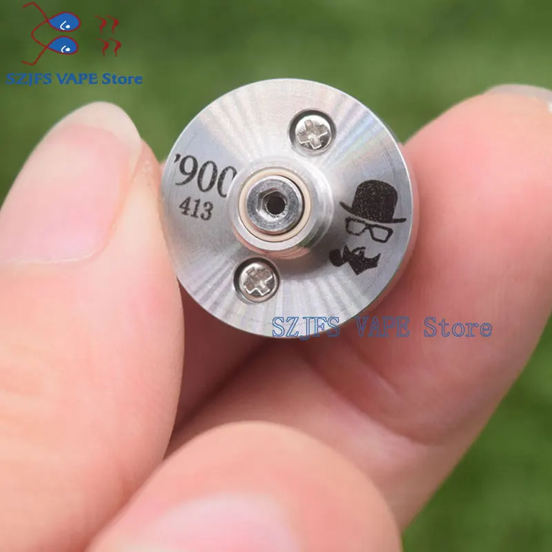 

E Cigarette 900 bf rda MTL 316 ss 18mm diameter low-loader rebuildable atomizer VS Indestructible Tank Reloa S Tauren Druga RDA
