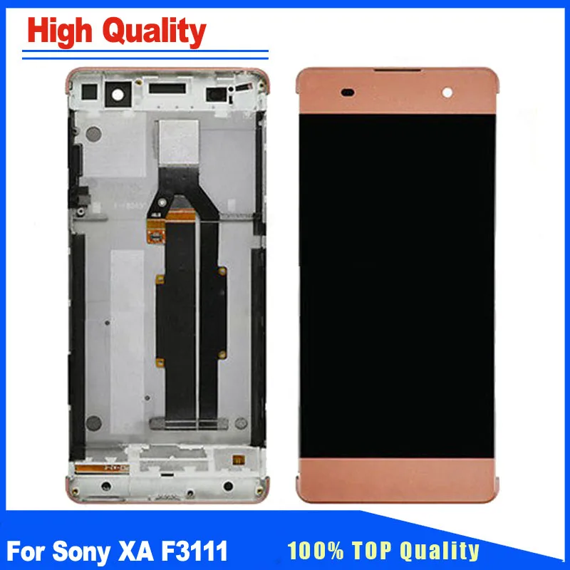 100% Тесты для Sony Xperia XA F3115 F3111 F3316 ЖК-дисплей Дисплей Сенсорный экран дигитайзер с