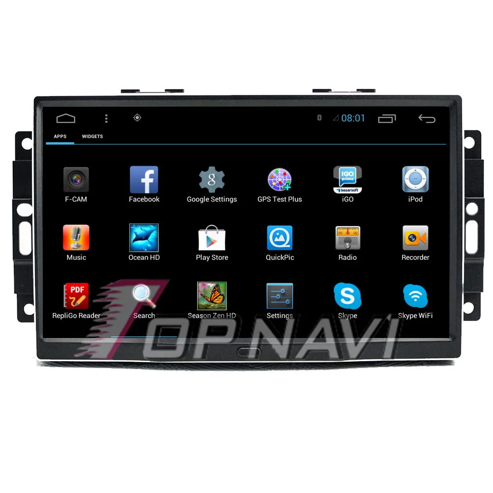 Topnavi 9 &quotчетырехъядерный Android 6 0 Автомобильный GPS навигатор для Chrysler 300C старый