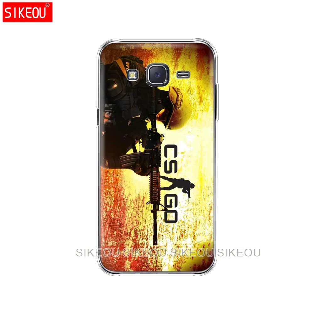 Силиконовый чехол для телефона Samsung Galaxy J1 J2 J3 J5 J7 MINI 2016 2015 prime Counter Strike cs go|Бамперы| |